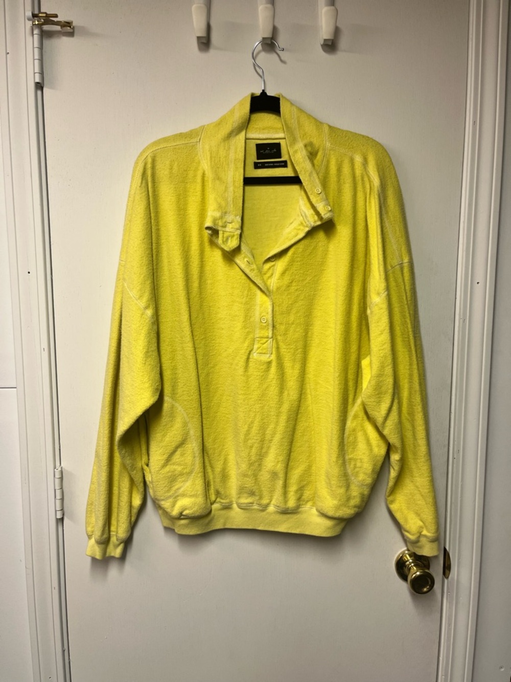 Out From Under Bright Yellow Terry Pullover